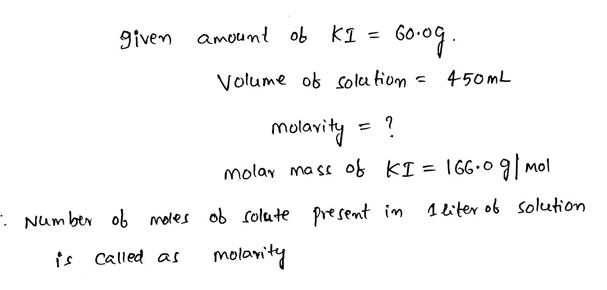 Chemistry homework question answer, step 1, image 1